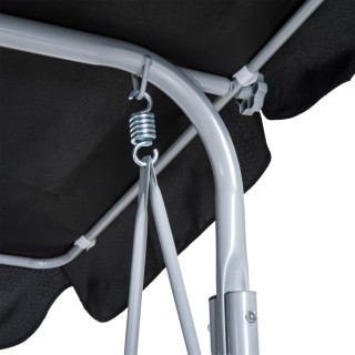 Outsunny Κούνια κήπου 3 θέσεων σε μεταλλική αφαιρούμενη οροφή σκίασ... Outsunny Κούνια κήπου 3 θέσεων σε μεταλλική αφαιρούμενη οροφή σκίασ...