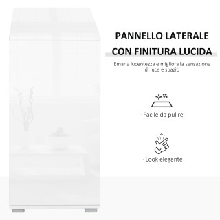 Ντουλάπι πολλαπλών χρήσεων HOMCOM 2 συρτάρια και 2 ντουλάπια, άνοιγ...