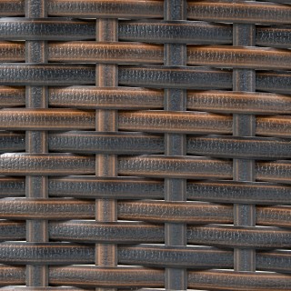 Τραπεζάκι σαλονιού Outsunny και 2 καρέκλες εξωτερικού χώρου σε καφέ...