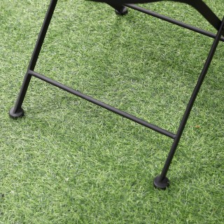 Outsunny Σετ κήπου 3 τεμαχίων με 2 πτυσσόμενες καρέκλες και 1 στρογ...