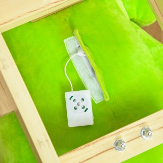 HOMCOM κουνιστή πολυθρόνα με ρόδες σε σχήμα δράκου για παιδιά 18-36...