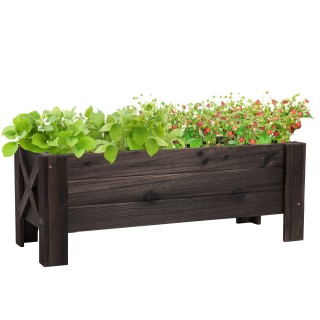 Γλάστρα Outsunny Outsunny Planter Plant Holder Pot for Raised Garde... Γλάστρα Outsunny Outsunny Planter Plant Holder Pot for Raised Garde...