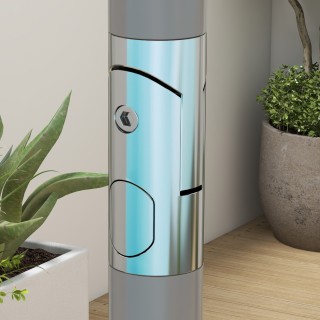 Σετ κήπου Outsunny με τραπεζαρία, 6 πτυσσόμενες καρέκλες και ομπρέλ... Σετ κήπου Outsunny με τραπεζαρία, 6 πτυσσόμενες καρέκλες και ομπρέλ...