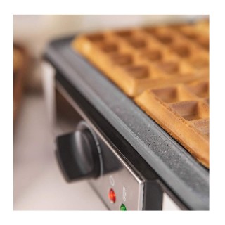 Βαφλιέρα 1200 W Fun Gofrestone 4 Inox Cecotec CEC-08017