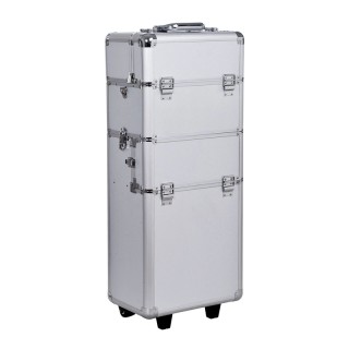 Βαλίτσα Μακιγιάζ Τρόλεϊ Αλουμινίου HOMCOM 81-0002