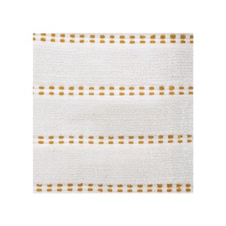 Βαμβακερό Χαλάκι Μπάνιου με Pompom 75 x 50 x 1 cm Χρώματος Μουσταρδ... Βαμβακερό Χαλάκι Μπάνιου με Pompom 75 x 50 x 1 cm Χρώματος Μουσταρδ...