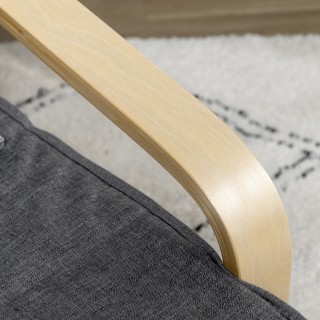 Πολυθρόνα HOMCOM Relax με υποπόδιο και προσκέφαλο 5 επιπέδων σε ξύλ... Πολυθρόνα HOMCOM Relax με υποπόδιο και προσκέφαλο 5 επιπέδων σε ξύλ...