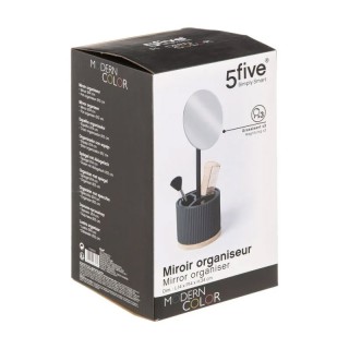 Βάση Οργάνωσης Καλλυντικών με Καθρέπτη 14 x 14 x 35 cm Χρώματος Ανθ... Βάση Οργάνωσης Καλλυντικών με Καθρέπτη 14 x 14 x 35 cm Χρώματος Ανθ...