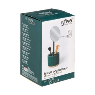 Βάση Οργάνωσης Καλλυντικών με Καθρέπτη 14 x 14 x 35 cm Χρώματος Πετ... Βάση Οργάνωσης Καλλυντικών με Καθρέπτη 14 x 14 x 35 cm Χρώματος Πετ...