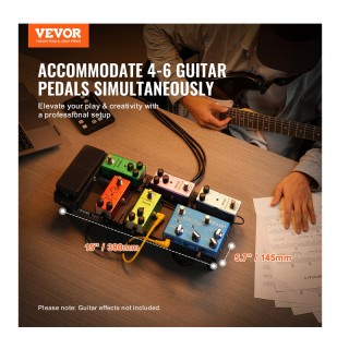 Βάση Αλουμινίου για 4-6 Πεντάλ Κιθάρας 380 x 155 x 62 mm VEVOR BDDJ... Βάση Αλουμινίου για 4-6 Πεντάλ Κιθάρας 380 x 155 x 62 mm VEVOR BDDJ...