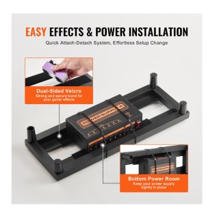 Βάση Αλουμινίου για 4-6 Πεντάλ Κιθάρας 380 x 155 x 62 mm VEVOR BDDJ... Βάση Αλουμινίου για 4-6 Πεντάλ Κιθάρας 380 x 155 x 62 mm VEVOR BDDJ...