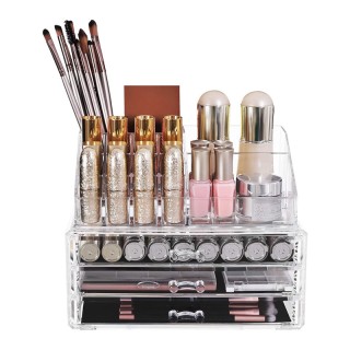 Βάση Οργάνωσης Καλλυντικών και Κοσμημάτων με 3 Συρτάρια Songmics JK...