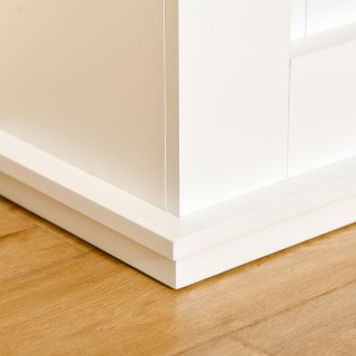 HOMCOM Ηλεκτρικό Τζάκι Ρεαλιστικό Εφέ Φλόγας με Ξύλινο Πλαίσιο - Λε...