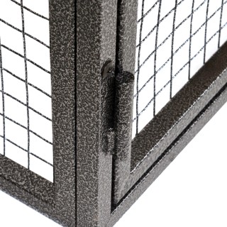 PawHut Κλουβί κουνελιών με παιχνιδότοπο, ράμπα και ανοιχτό χώρο, Ξύ...