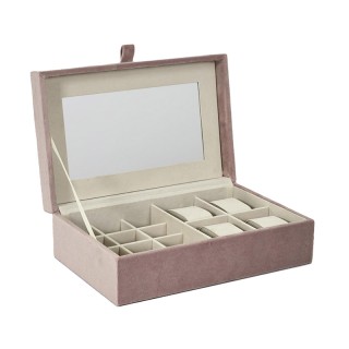 Βελούδινη Κοσμηματοθήκη - Μπιζουτιέρα 25 x 16 x 8 cm Home Deco Fact... Βελούδινη Κοσμηματοθήκη - Μπιζουτιέρα 25 x 16 x 8 cm Home Deco Fact...