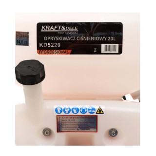 Βενζινοκίνητος Νεφελοψεκαστήρας Πλάτης 20 Lt Kraft&Dele KD-5220 Βενζινοκίνητος Νεφελοψεκαστήρας Πλάτης 20 Lt Kraft&Dele KD-5220