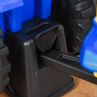 Παιδικό τρακτέρ HOMCOM Ride-on με τρέιλερ, τσουγκράνα και φτυάρι 12... Παιδικό τρακτέρ HOMCOM Ride-on με τρέιλερ, τσουγκράνα και φτυάρι 12...