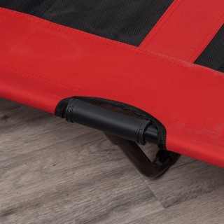 Κρεβάτι PawHut Raised Dog 50kg max με τσάντα ταξιδιού, από μέταλλο ... Κρεβάτι PawHut Raised Dog 50kg max με τσάντα ταξιδιού, από μέταλλο ...