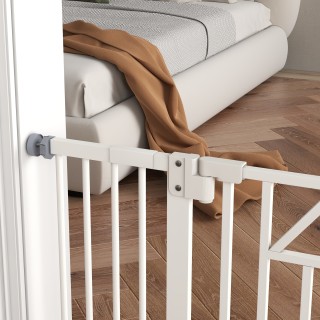 PawHut Gate για Small and Medium Dogs with Automatic Close, in Stee... PawHut Gate για Small and Medium Dogs with Automatic Close, in Stee...