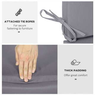 Outsunny Μαξιλάρια εξωτερικού χώρου για 3θέσια κούνια καρέκλα κήπου...