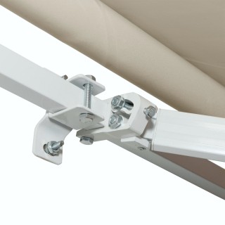 Τέντα εξωτερικού χώρου με ρολό και άνοιγμα μανιβέλας, 360x250 cm, κ...