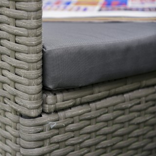 Τραπεζάκι και καρέκλες σαλονιού εξωτερικού χώρου Outsunny σε χρώμα ...