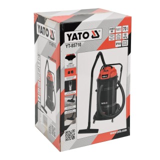 Βιομηχανική Ηλεκτρική Σκούπα Υγρών και Στερεών 70 Lt 2400 W YATO YT... Βιομηχανική Ηλεκτρική Σκούπα Υγρών και Στερεών 70 Lt 2400 W YATO YT...