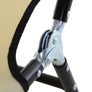 Outsunny Garden Lounger με ρυθμιζόμενη πλάτη σε 5 θέσεις, από ατσάλ... Outsunny Garden Lounger με ρυθμιζόμενη πλάτη σε 5 θέσεις, από ατσάλ...