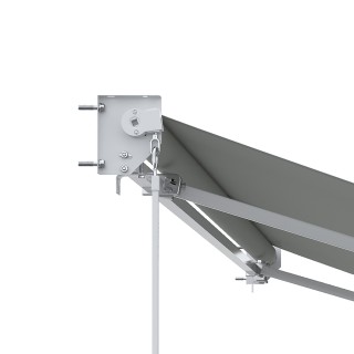 Τέντα Outsunny με ρυθμιζόμενους βραχίονες 5°-35° σε αλουμίνιο και π... Τέντα Outsunny με ρυθμιζόμενους βραχίονες 5°-35° σε αλουμίνιο και π...