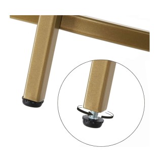 Βοηθητικό Μεταλλικό Στρογγυλό Τραπεζάκι με Γυάλινη Επιφάνεια 50 x 5... Βοηθητικό Μεταλλικό Στρογγυλό Τραπεζάκι με Γυάλινη Επιφάνεια 50 x 5...