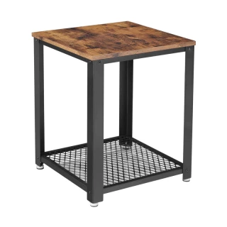 Auxiliary Metal Coffee Table 45 x 45 x 55 cm VASAGLE LET41X Auxiliary Metal Coffee Table 45 x 45 x 55 cm VASAGLE LET41X