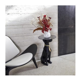 Βοηθητικό Στρογγυλό Τραπεζάκι Σκύλος 15 x 66 cm Home Deco Factory H...