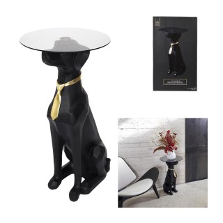 Βοηθητικό Στρογγυλό Τραπεζάκι Σκύλος 15 x 66 cm Home Deco Factory H...