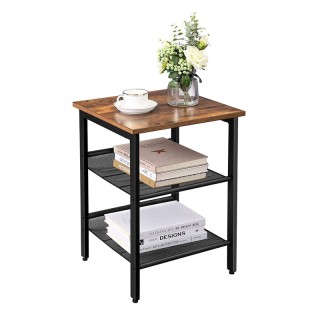 Βοηθητικό Μεταλλικό Τετράγωνο Τραπεζάκι με 2 Ρυθμιζόμενα Ράφια 40 x... Βοηθητικό Μεταλλικό Τετράγωνο Τραπεζάκι με 2 Ρυθμιζόμενα Ράφια 40 x...