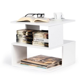 Βοηθητικό Ξύλινο Τετράγωνο Τραπεζάκι 45 x 45 x 44 cm ModernHome PJJ...