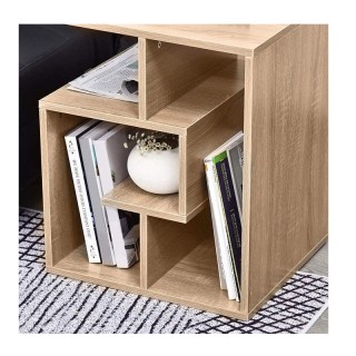 Βοηθητικό Ξύλινο Τραπεζάκι με 4 Ράφια 45 x 40 x 55 cm Χρώματος Καφέ... Βοηθητικό Ξύλινο Τραπεζάκι με 4 Ράφια 45 x 40 x 55 cm Χρώματος Καφέ...