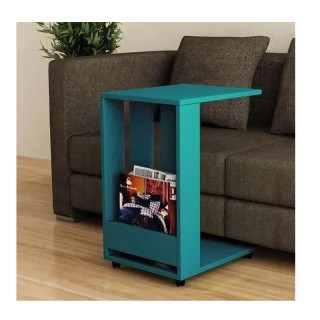 Βοηθητικό Ξύλινο Τροχήλατο Τραπεζάκι 37.5 x 45 x 60 cm Χρώματος Τιρ... Βοηθητικό Ξύλινο Τροχήλατο Τραπεζάκι 37.5 x 45 x 60 cm Χρώματος Τιρ...