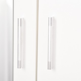 HOMCOM Μοντέρνα Ντουλάπα με 2 Πόρτες Ντουλάπα - Λευκή 831-426 HOMCOM Μοντέρνα Ντουλάπα με 2 Πόρτες Ντουλάπα - Λευκή 831-426