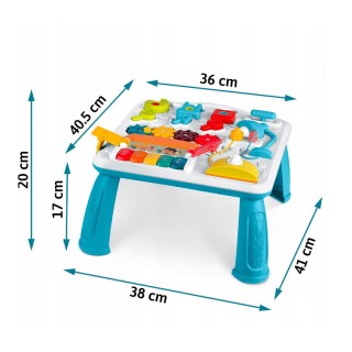 Βρεφικό Τραπεζάκι Δραστηριοτήτων με Μουσική 38 x 41.5 x 20 cm Ricok... Βρεφικό Τραπεζάκι Δραστηριοτήτων με Μουσική 38 x 41.5 x 20 cm Ricok...