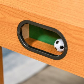 Επαγγελματικό επιτραπέζιο ποδόσφαιρο Homcom σε MDF με 2 μπάλες του ...