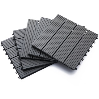 Outsunny Garden Tiles Interlocking Σετ 11 πλακάκια πλακοστρώσεων κή... Outsunny Garden Tiles Interlocking Σετ 11 πλακάκια πλακοστρώσεων κή...