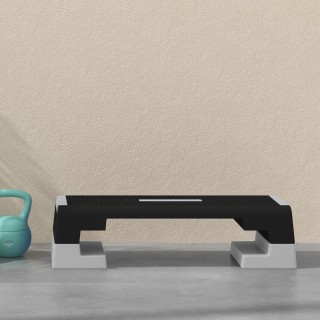 SPORTNOW Βήμα ρυθμιζόμενου ύψους με αφαιρούμενα σκαλοπάτια και αντι... SPORTNOW Βήμα ρυθμιζόμενου ύψους με αφαιρούμενα σκαλοπάτια και αντι...