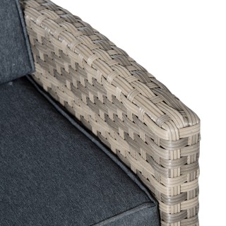 Outsunny Garden Lounge σε PE Rattan με 3θέσιο καναπέ, 2 πολυθρόνες,... Outsunny Garden Lounge σε PE Rattan με 3θέσιο καναπέ, 2 πολυθρόνες,...