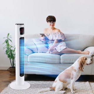 Ανεμιστήρας Tower 45W με 3 λειτουργίες και 3 ταχύτητες με χρονοδιακ...