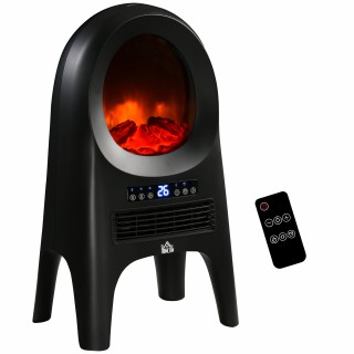 HOMCOM Fan Heater 3 Λειτουργίες Θέρμανσης με 3 Ρυθμιζόμενες Θερμοκρ...