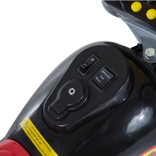 Homcom Ηλεκτρική μοτοσυκλέτα για παιδιά με 3 τροχούς 6V, Μαύρη 370-009 Homcom Ηλεκτρική μοτοσυκλέτα για παιδιά με 3 τροχούς 6V, Μαύρη 370-009