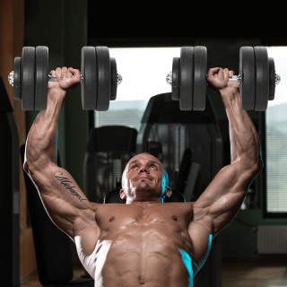 HOMCOM Set Dumbbells Gym 50kg Ρυθμιζόμενο κιτ Βαρών Bodybuilding με... HOMCOM Set Dumbbells Gym 50kg Ρυθμιζόμενο κιτ Βαρών Bodybuilding με...