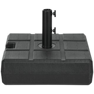 Outsunny Βάση για Ομπρέλα Κήπου 3,5 m με Χερούλια, σε HDPE και Ατσά... Outsunny Βάση για Ομπρέλα Κήπου 3,5 m με Χερούλια, σε HDPE και Ατσά...