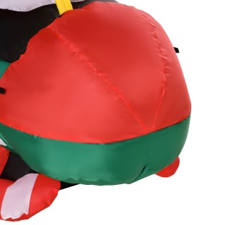 Φουσκωτό Άγιος Βασίλης με 4 LED HOMCOM 844-373V90 844-426V90