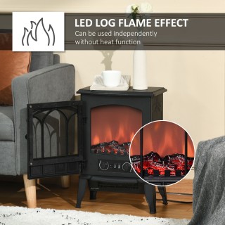 Homcom Ηλεκτρικό τζάκι δαπέδου ισχύος 2000W, 39? 23 56,5 εκ 820-128 Homcom Ηλεκτρικό τζάκι δαπέδου ισχύος 2000W, 39? 23 56,5 εκ 820-128